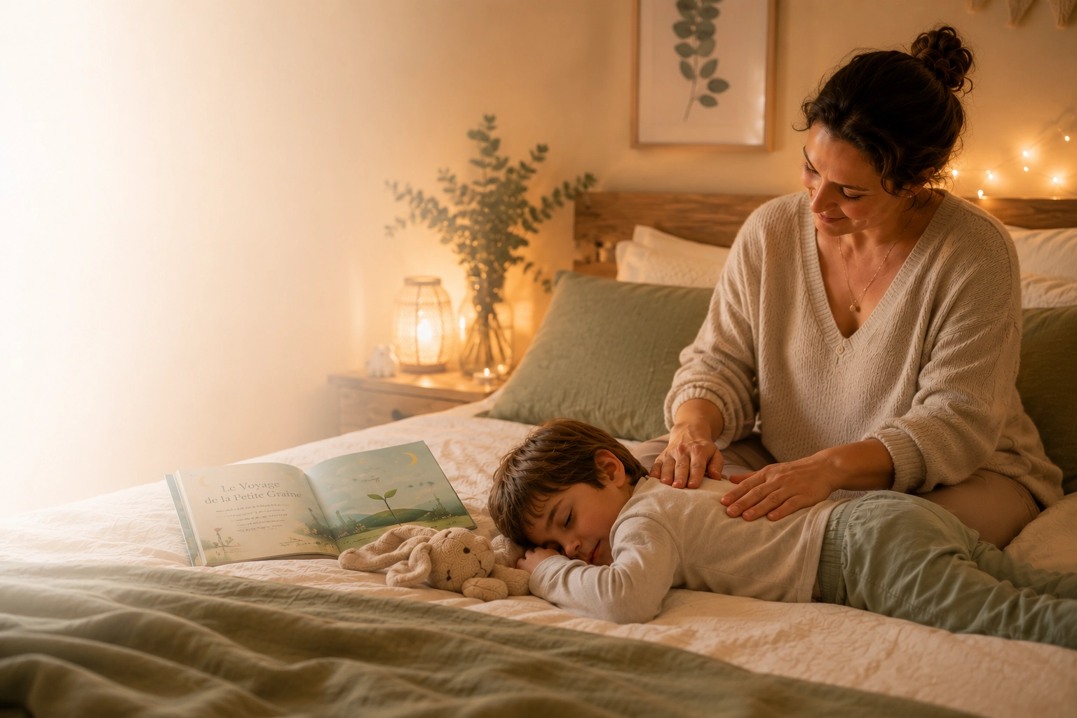 Massage conté "bonne nuit"